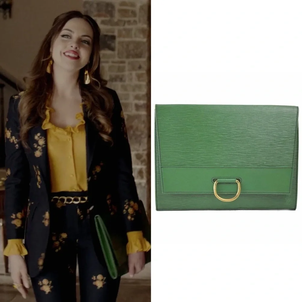 Louis Vuitton Lena Epi Leather Clutch